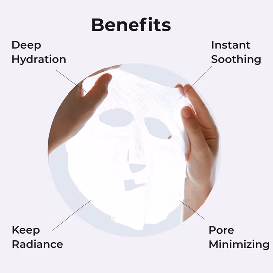 Medical Repair Mask Hydration Anti-Wrinkle Sensitive Moisturizing Sodium Hyaluronate Serum Sheep Placenta Facial Mask